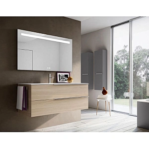 Mosmile Modern Wall LED Lights Anti-fog Bathroom Mirror